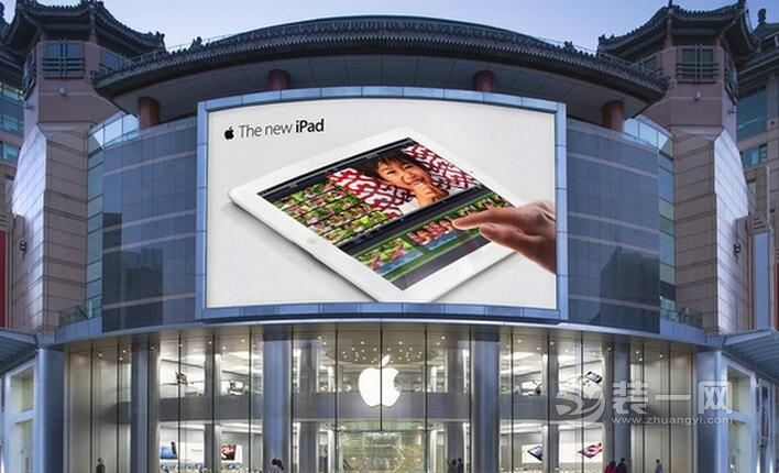 苹果店最新装修方案,苹果零售店装修风格