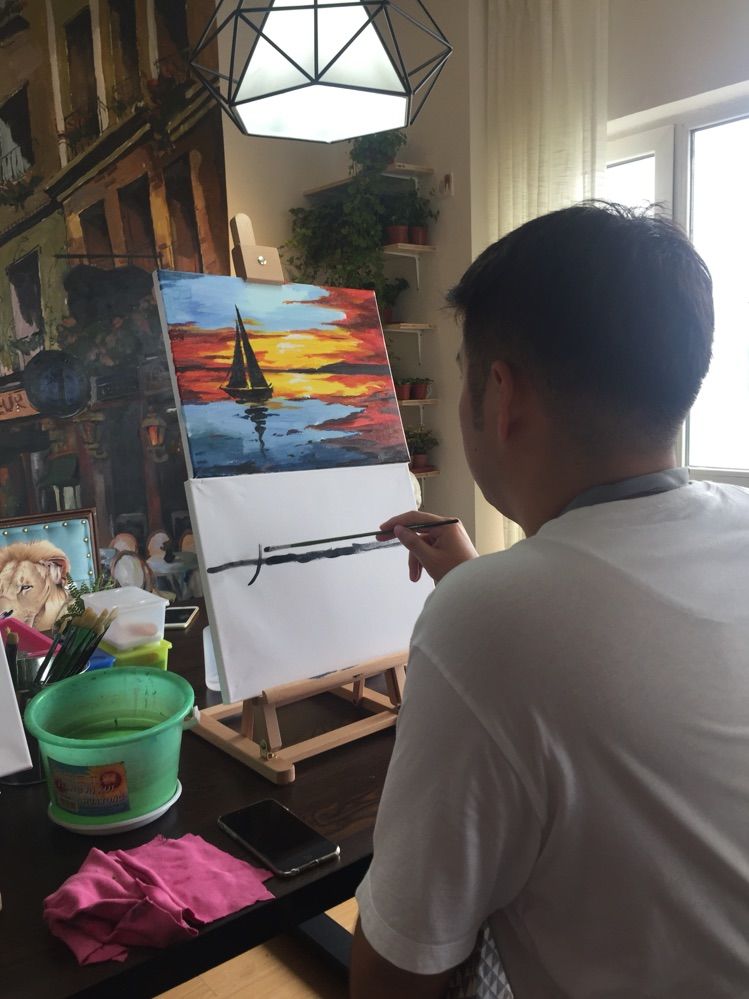 在青蓝树培养艺术“细菌”