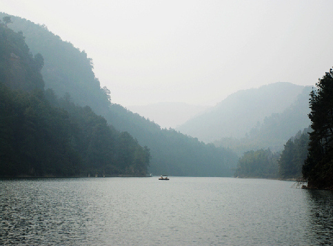 白云山林海风景,资中县白云山风景区