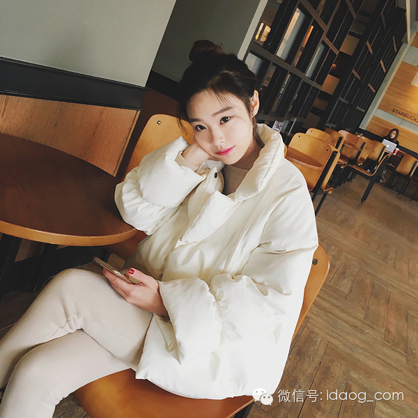 韩版洋气时尚羽绒服保暖又洋气 (韩国流行的冬天长款羽绒服)