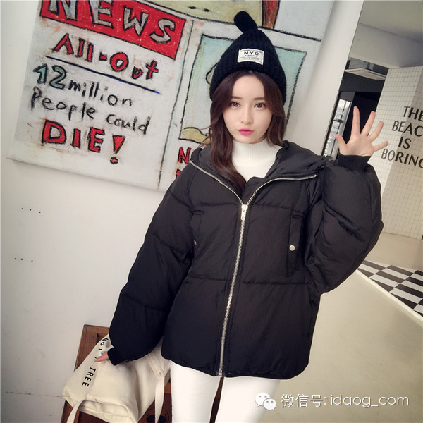 韩版洋气时尚羽绒服保暖又洋气 (韩国流行的冬天长款羽绒服)