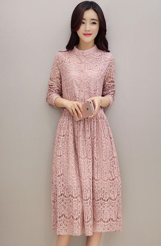 蕾丝打底裙的曼妙风情