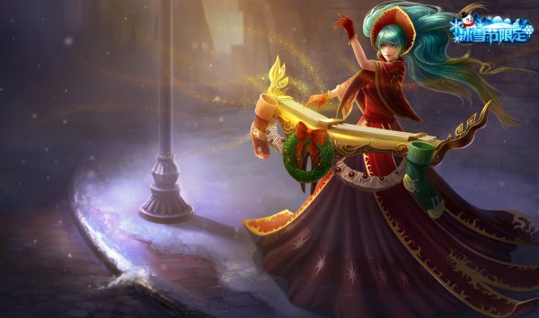 lol琴女中单视频,lol最强英雄琴女