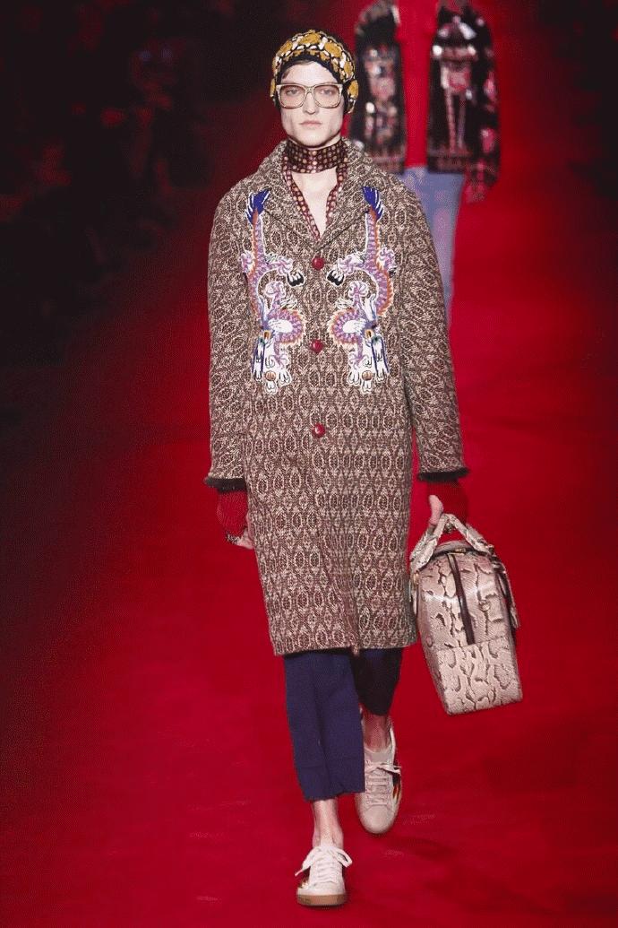 秋季男装gucci,gucci2018男装周