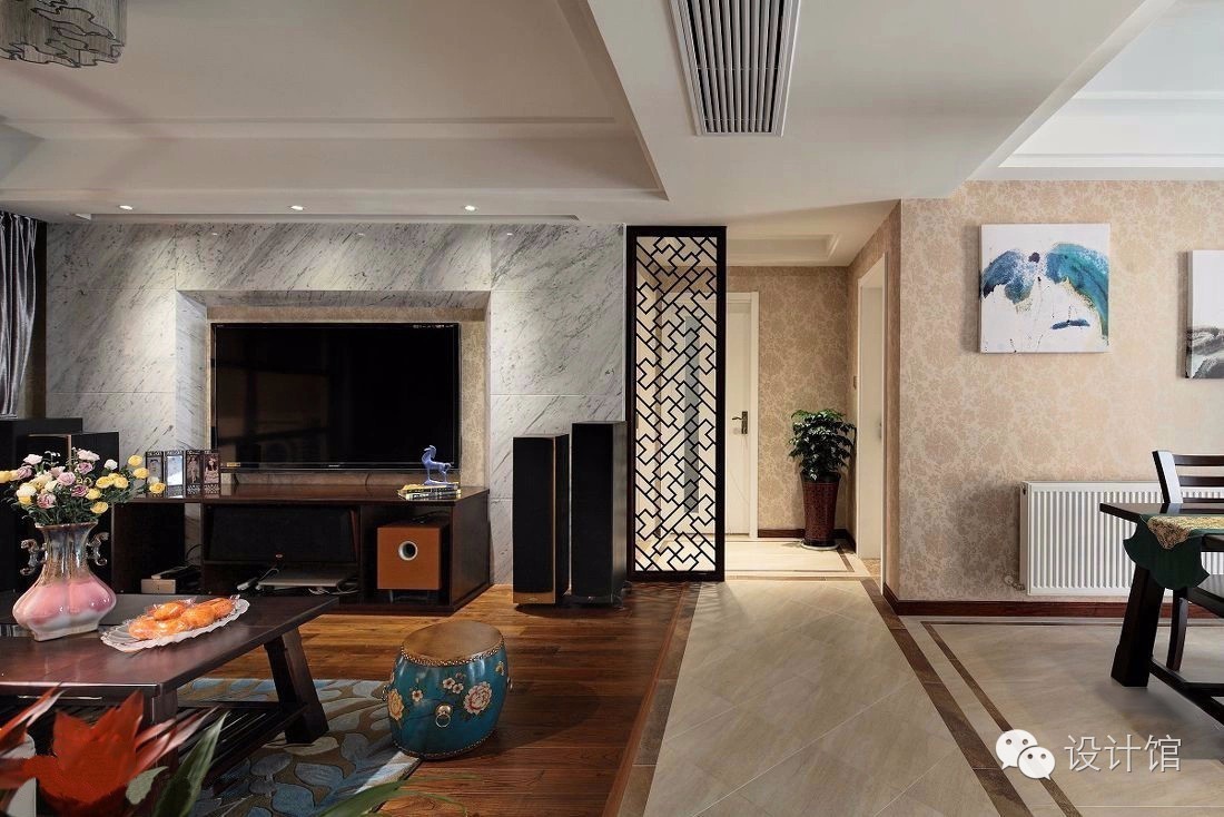 进门就是长廊怎么做隔断,大门隔断轻奢