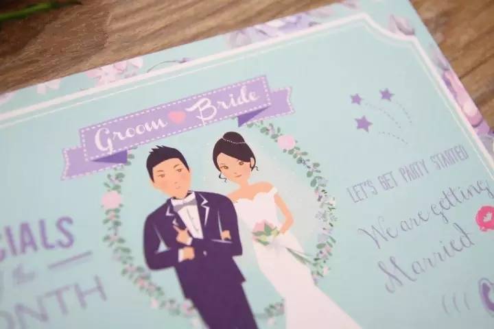 这张婚礼请柬有“毒”,还不速来围观!