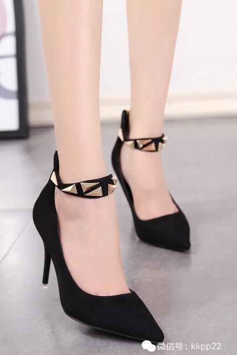 经典魅惑的尖头高跟鞋,适合扁平足穿的尖头鞋