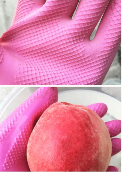洗桃子去毛的方法,如何清洗桃子毛