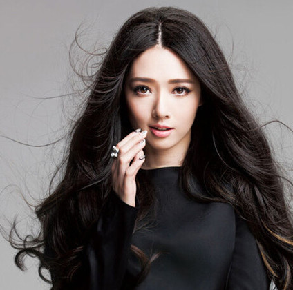 中分纹理烫适合什么样的脸型,中分狼尾发型适合什么脸型