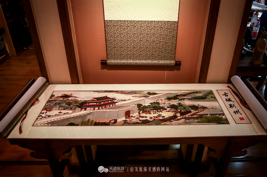 寰行中国,我在荆州古城学楚绣