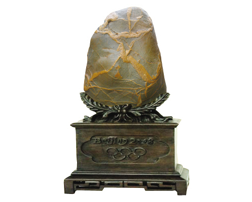 小石头也玩奥运？你别说还真的挺像那么回事