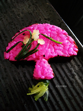 二年级学生画的寿司,寿司儿童创意画