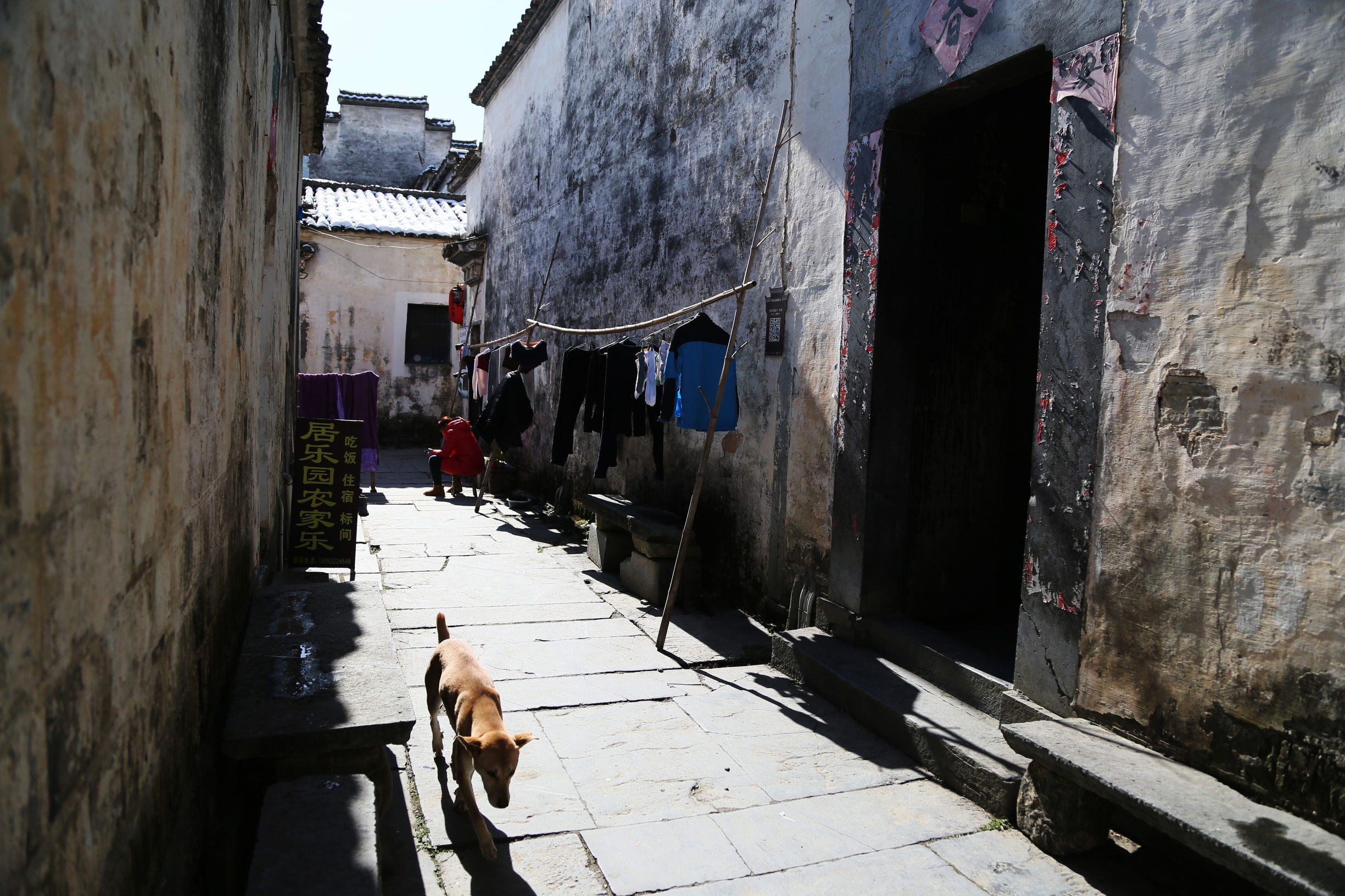 安徽风情小镇的徽州西递,梦回徽州下一句