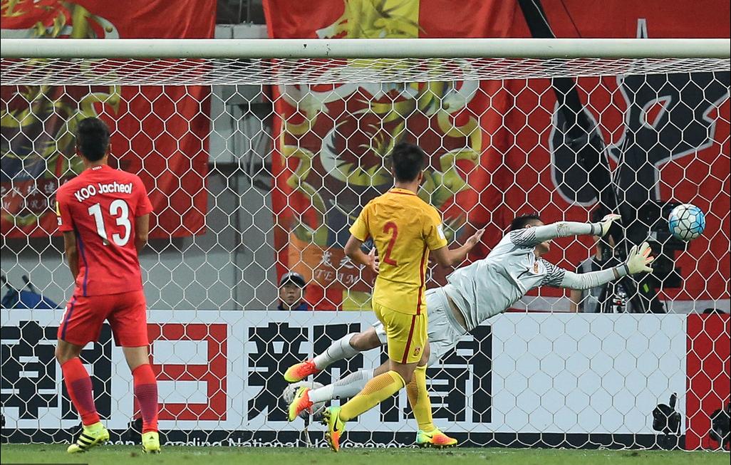 国足亚运队1-0击败韩国进球图片,u20亚洲杯国足vs韩国全场回放