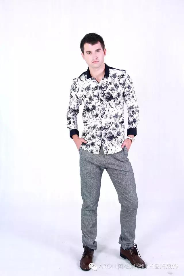 ABONI时尚男装每个瞬间都充满魅力演绎非凡穿衣品味原