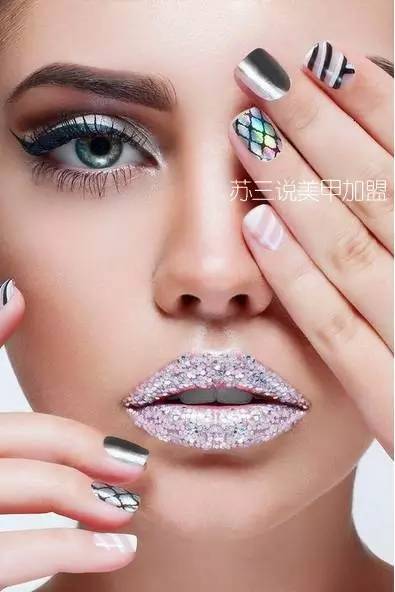 美甲半永久如何做好,美甲半透中长