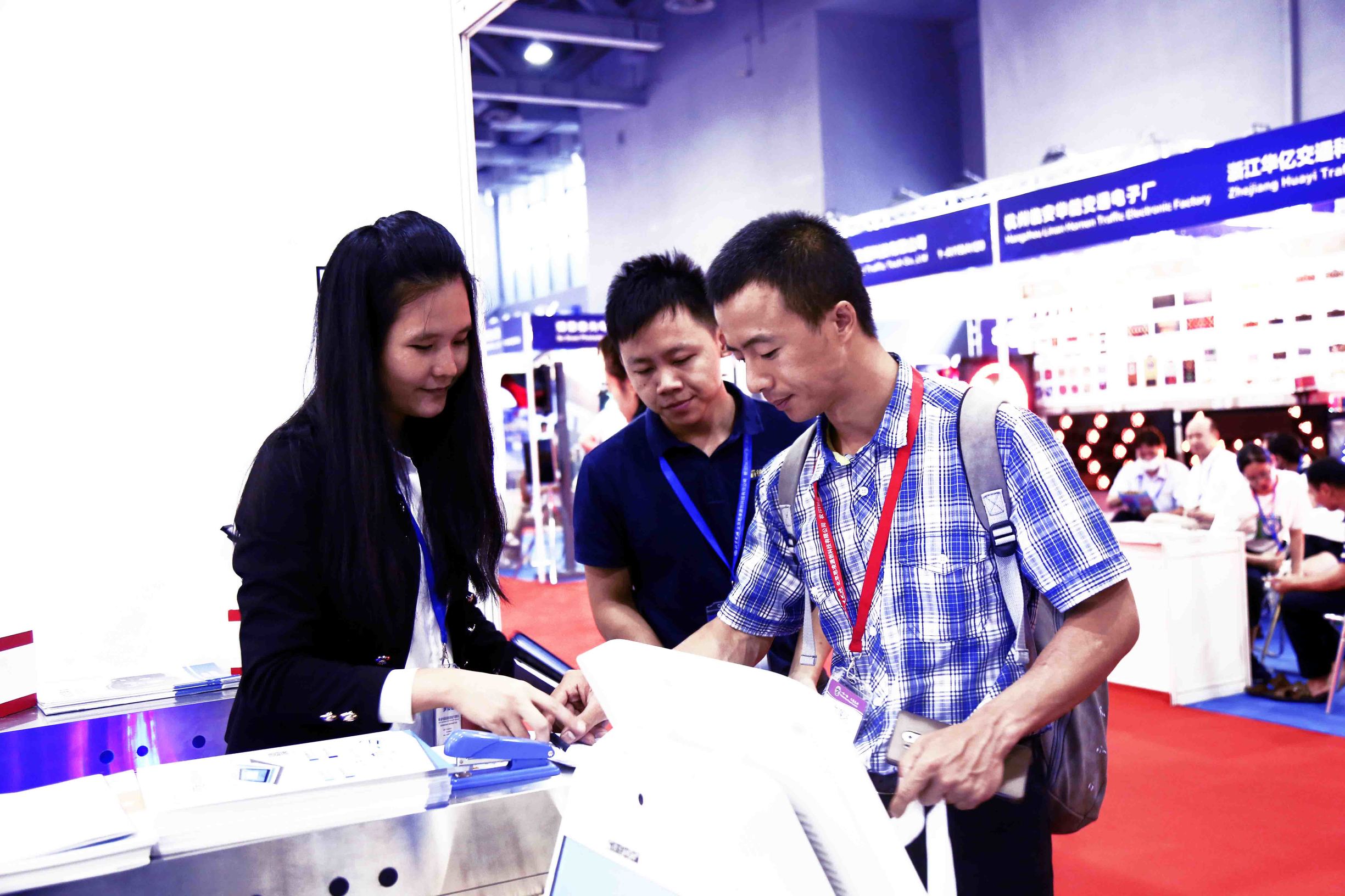 德生科技展览会,德生科技访客机