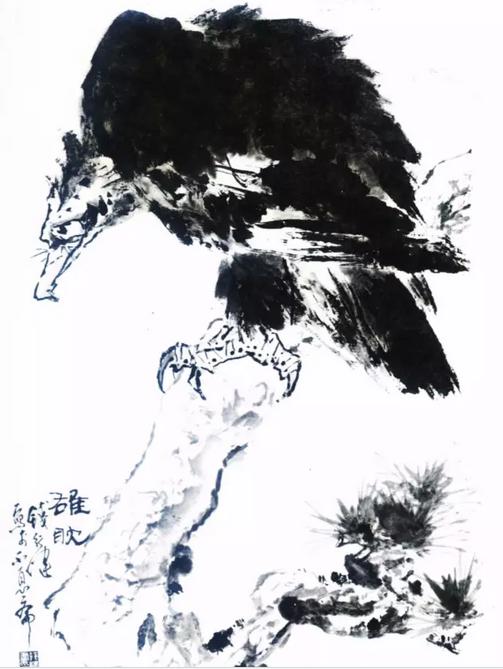 国画之鹰作品大全大图,国画大写意鹰图片大全