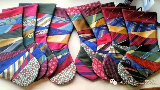 旧领带变身戒指收纳台,旧领带变废为宝