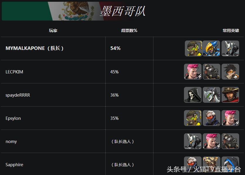 守望先锋世界杯中国队阵容,守望先锋世界杯全球队排名