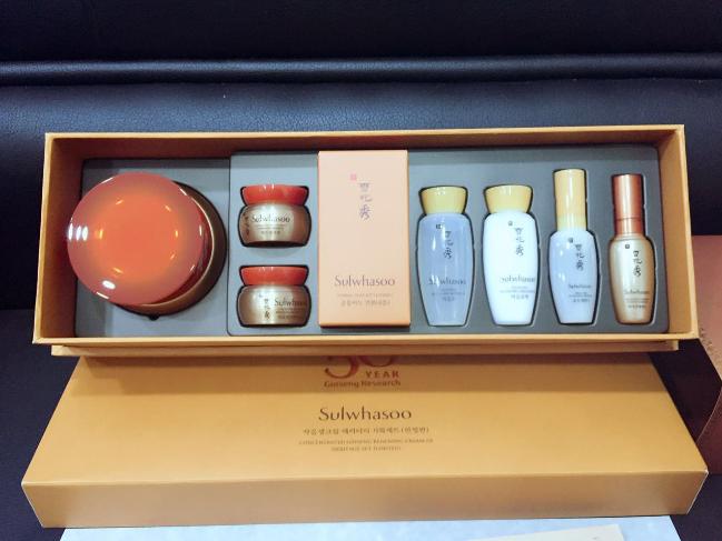 雪花秀20年新款套盒,雪花秀面霜50毫升套盒