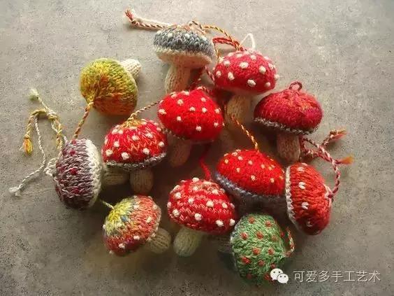 毛线编织蔬菜大全图解,手残党学会的毛线编织小技巧