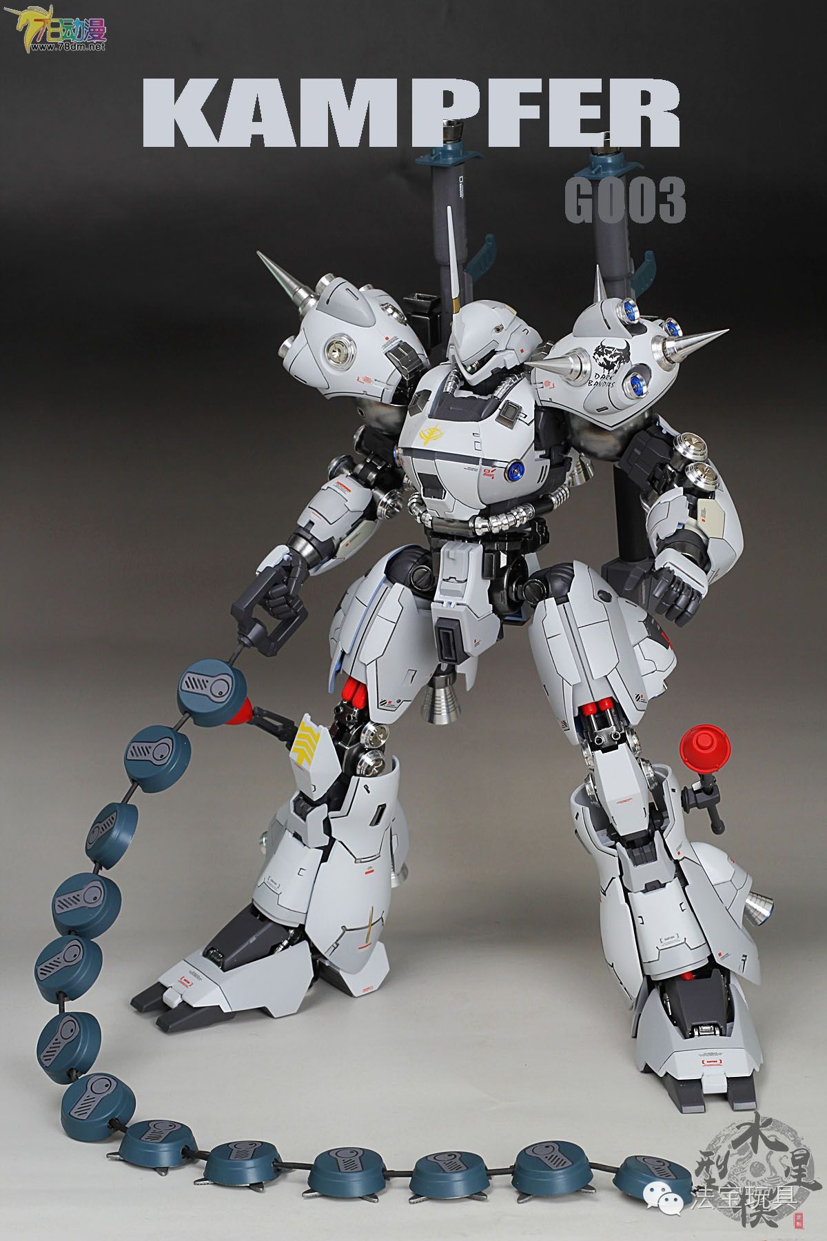 高达模型白色风暴高高mg1/100京宝梵