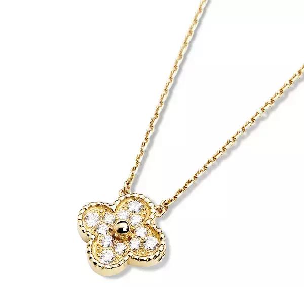 vca750四叶草项链价格,vca四叶草项链颜色寓意