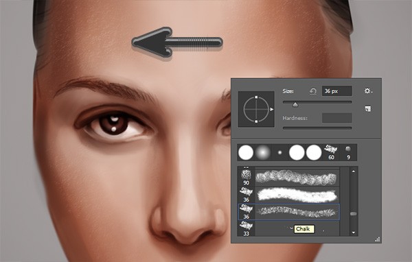 脸上疤痕绘画教程,怎么画雀斑p图