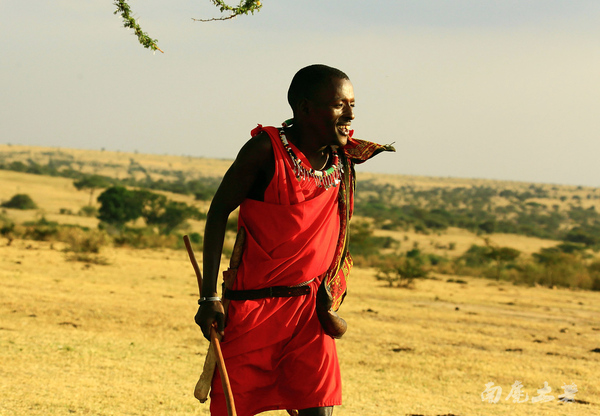 爱玩漂浮的马赛人