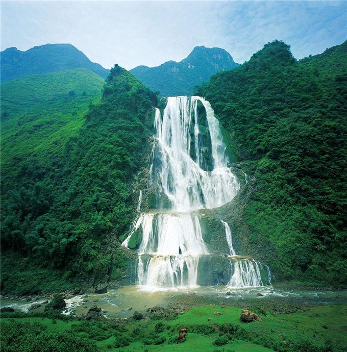黄果树瀑布不同方位的景观,黄果树瀑布群中最好看的瀑布