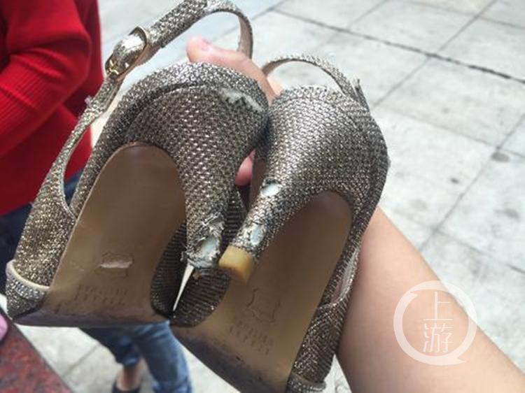 500元买的鞋子穿两次坏了,5000多的鞋子坏了