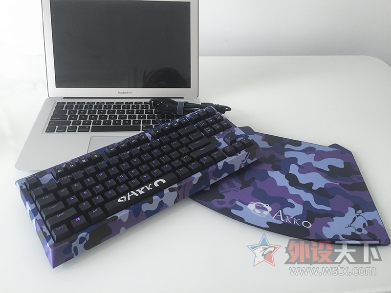 akko96键机械键盘评测,akko机械键盘青绿色