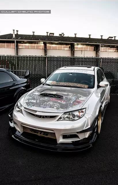 topsecret改装,国外翻新斯巴鲁翼豹sti