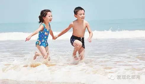 钦州人工海滨浴场,广西钦州港沙滩