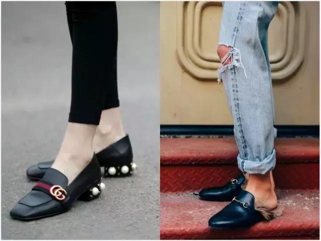 美得毫不费力的姑娘,都有一双乐福鞋