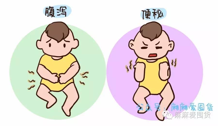 小儿漫画0-3岁宝宝,宝宝腹泻快速解决方法漫画