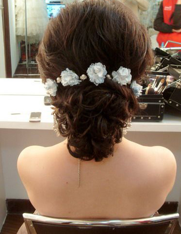 新手学新娘盘头学多久,今年最新新娘盘头最简单的