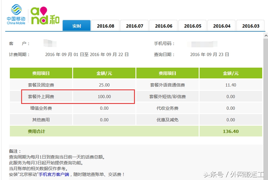 连着wifi不关蜂窝数据，第二天你家的房就是三大运营商的了