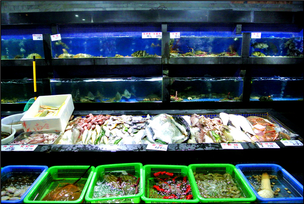 渔夫码头海鲜礼盒,海边渔人码头海鲜