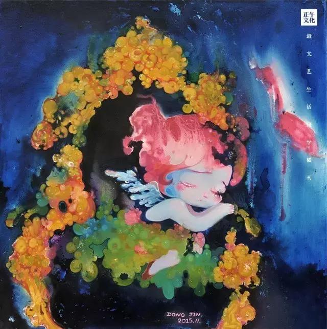 艺术工场·现实版的爱丽丝，董小姐醉心画花画夜画梦境