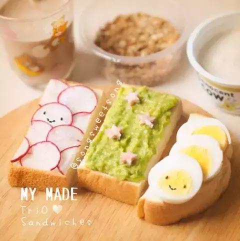 如果每天有这么萌的早餐，我6点就能起