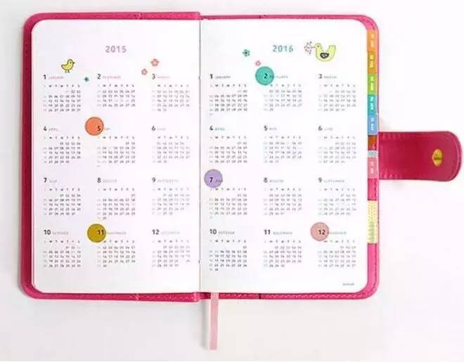 元气满满啦啦队少女手帐,元气满满的手帐图