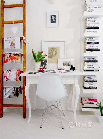 小型私人办公室布置设计,8个家庭办公室设计技巧