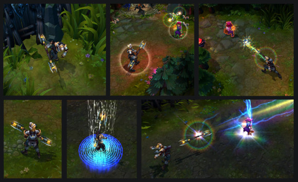 lol现在很多以前的皮肤都有特效了,lol特效容易被看出来的皮肤