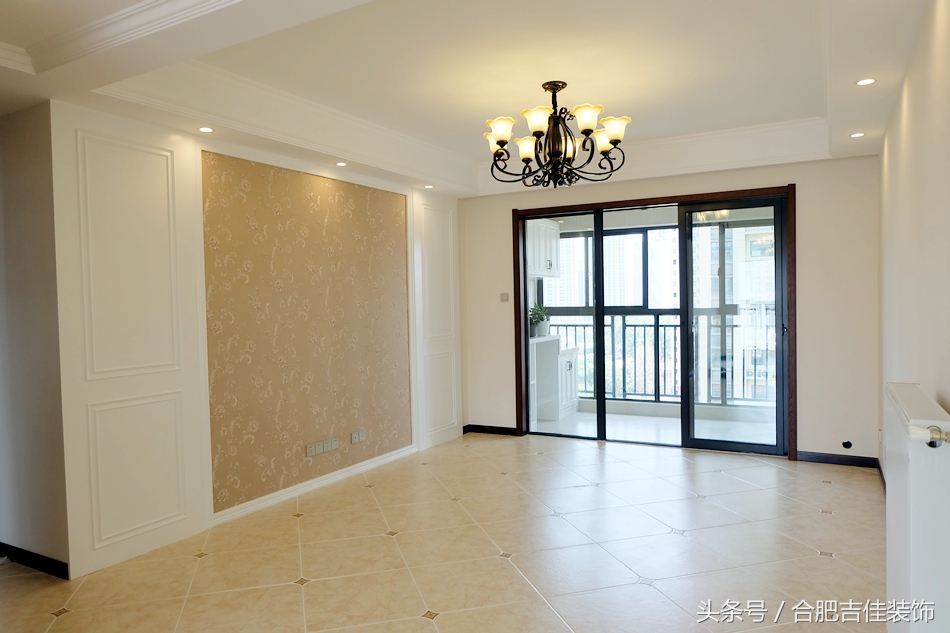 117平m户型装修案例,130简美风格装修实景图