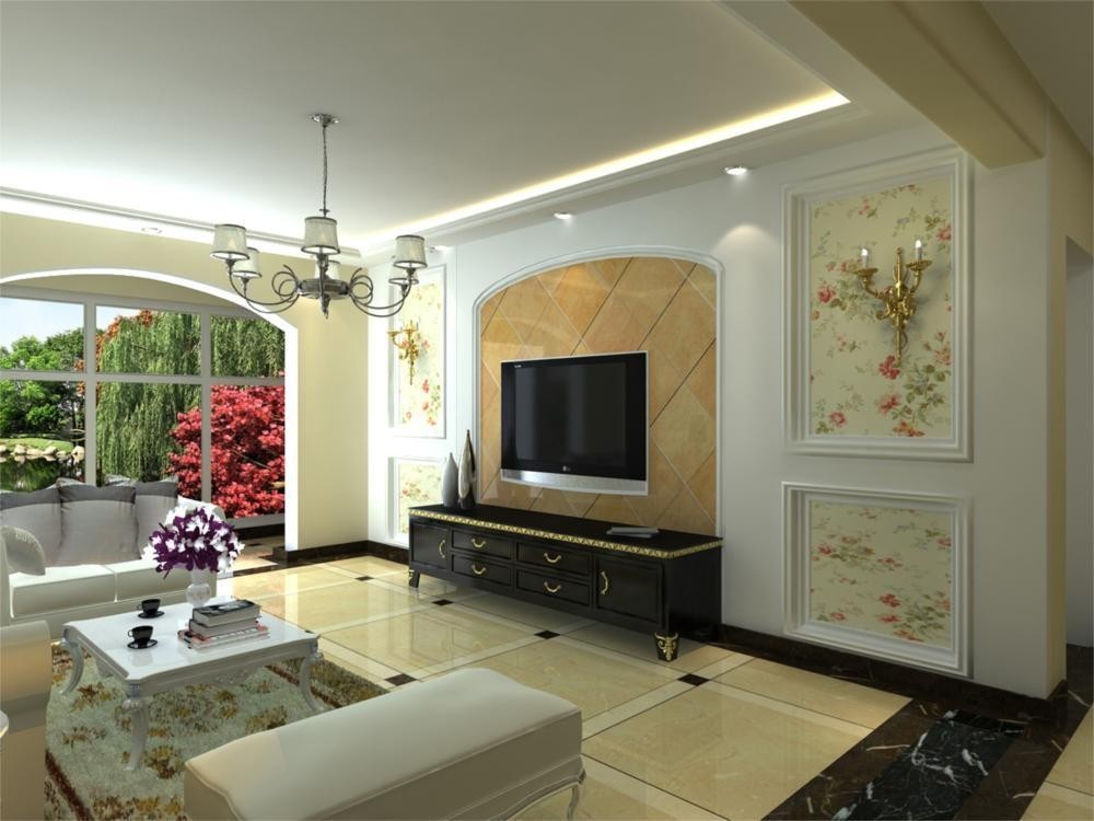 简单实用大面积电视背景墙,不踩坑的电视背景墙