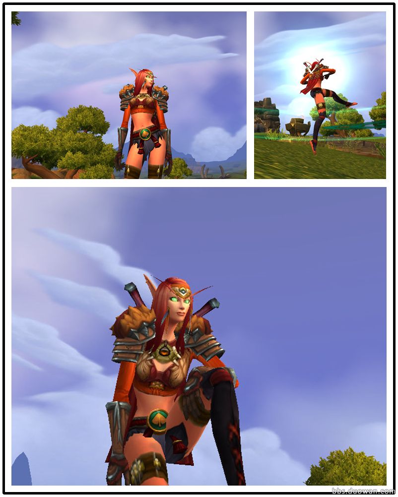 魔兽世界幻化部落,魔兽世界幻化三国群英