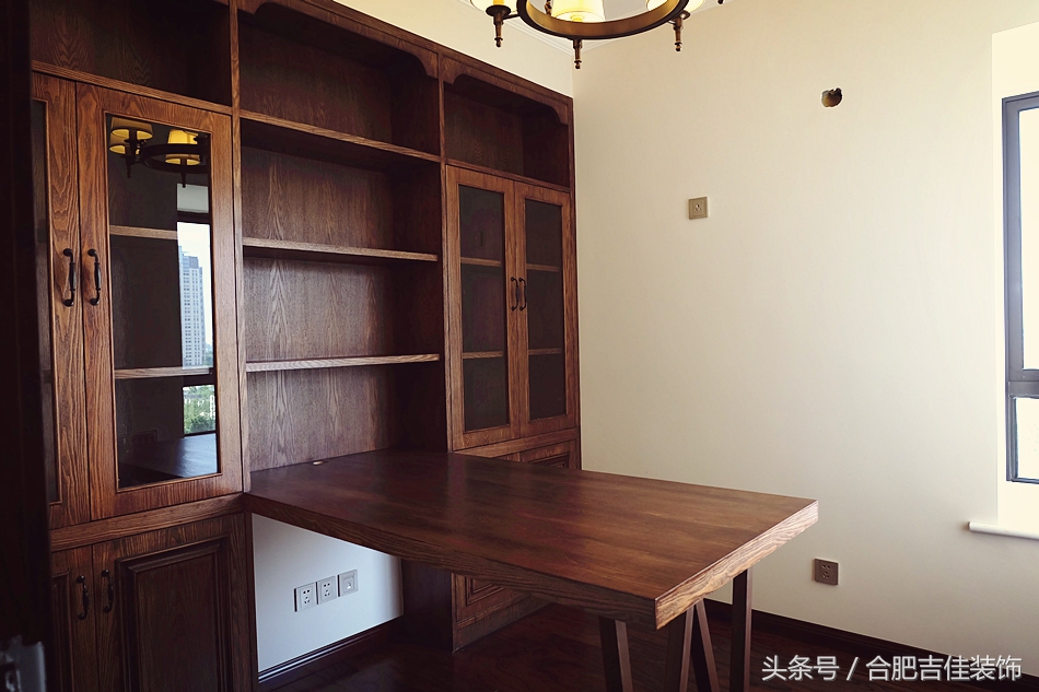 117平m户型装修案例,130简美风格装修实景图