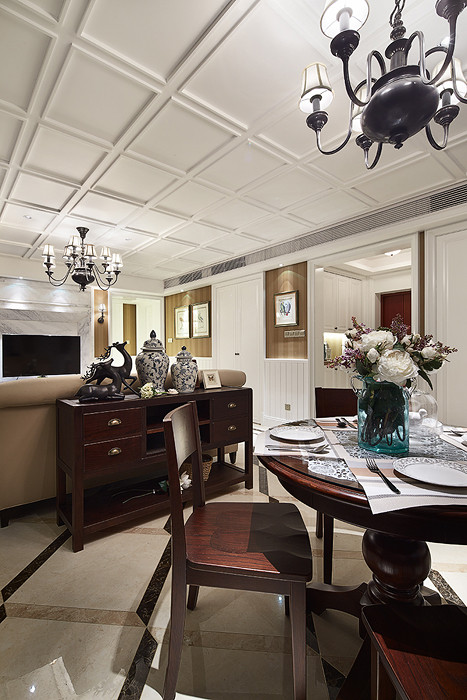 4房2厅2卫简约风格装修,160平方米房子装修美式轻奢